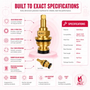 jaquar tap spindle