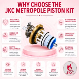 metropole flush valve piston kit