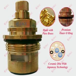 JKC Jaguar Type Florentine Model Water Tap Spindle - (JKC-1135) jaguar jaquar type florentine model water tap spindle