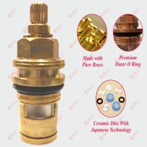 JKC Jaguar Type Marvel Model Water Tap Spindle - (JKC-1137) jaquar marvel water tap spindle