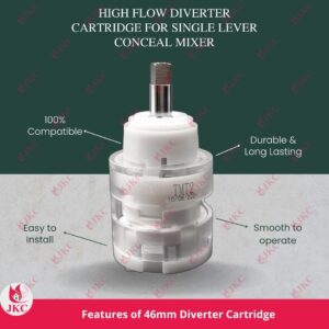 jaguar diverter cartridge high flow leakage