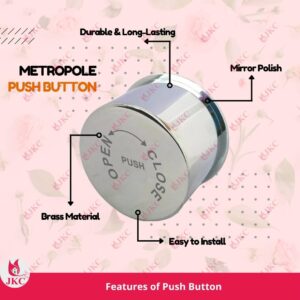 jaguar jaquar metropole push button handle