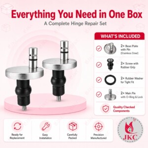 Seat cover hinges