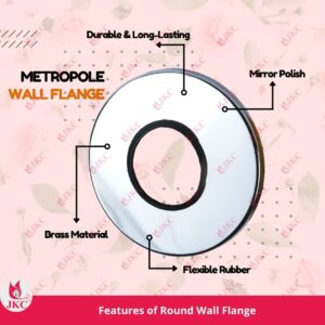 wall flange for jaquar metropole flush valve piston kit