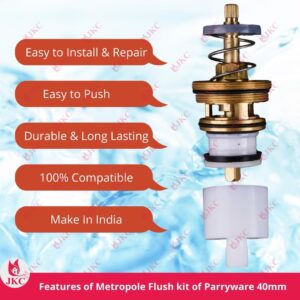 JKC Parryware Type 40mm Metropole Flush Valve Piston Kit - (JKC-216-New)
