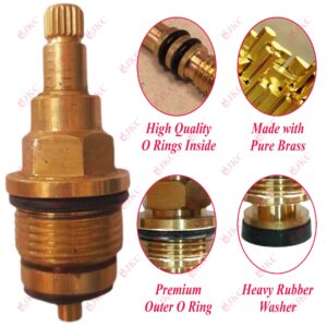 JKC Cera Type Water Tap Spindle - 24x1.5" (JKC-1009)