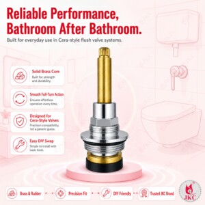 JKC Cera Type Flush Valve Spindle - 32mm (JKC-1073) cera type flush valve spindle