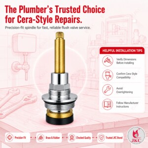 JKC Cera Type Flush Valve Spindle - 32mm (JKC-1073) cera type flush valve spindle