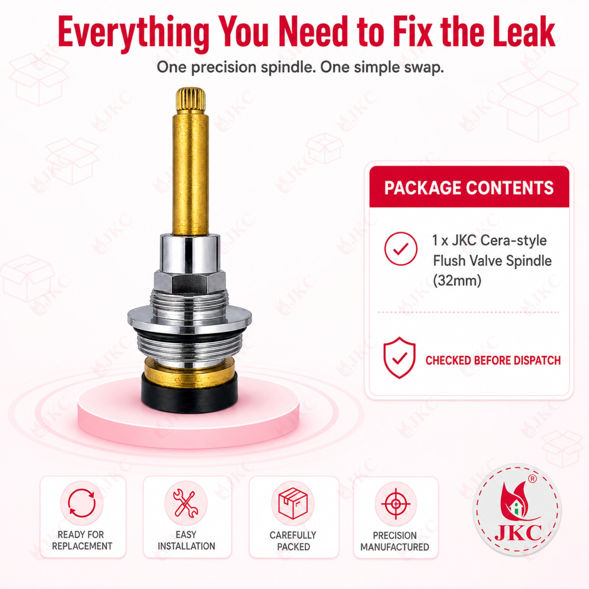 1073 – Cera Type Flush Valve Spindle (5) cera type flush valve spindle