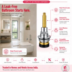 JKC Cera Type Flush Valve Spindle - 32mm (JKC-1073) cera type flush valve spindle