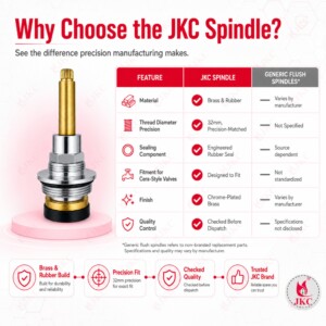 JKC Cera Type Flush Valve Spindle - 32mm (JKC-1073) cera type flush valve spindle