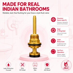 JKC Essco Type Flush Valve Spindle - 35mm (JKC-1074) essco type flush valve spindle
