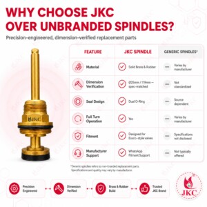 JKC Essco Type Flush Valve Spindle - 35mm (JKC-1074) essco type flush valve spindle
