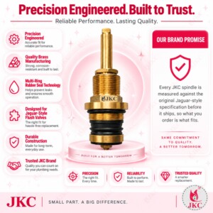 JKC Jaguar Type Flush Valve Spindle - 35mm (JKC-1085) jaguar type flush valve spindle