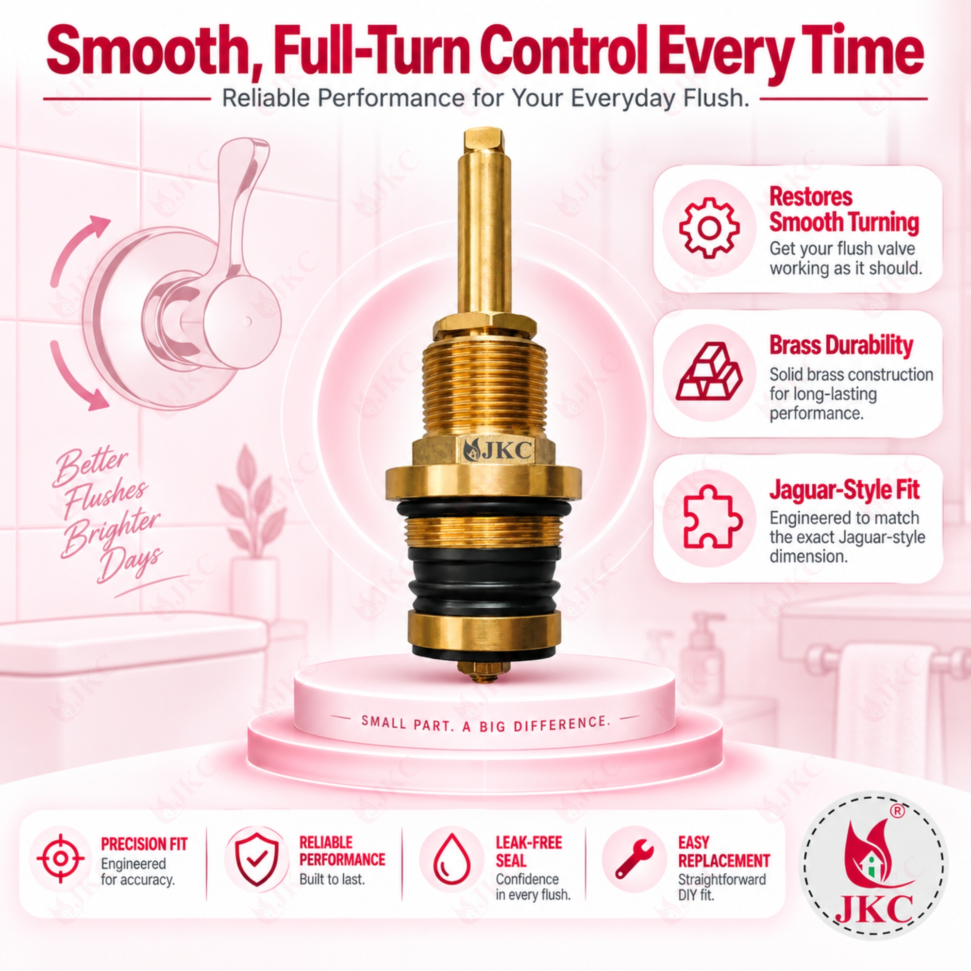 1085 – Jaquar Flush Spindle (11) jaguar type flush valve spindle
