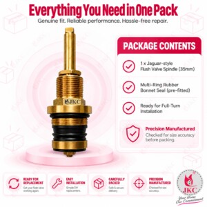 JKC Jaguar Type Flush Valve Spindle - 35mm (JKC-1085) jaguar type flush valve spindle