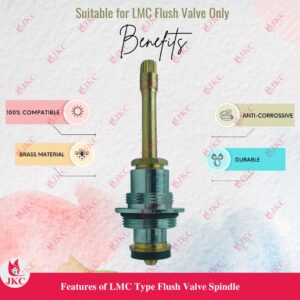 JKC Lmc Type Flush Valve Spindle - 30mm (JKC-1097)