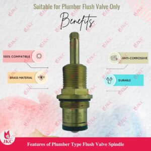 JKC Plumber Type Flush Valve Spindle - 33mm (JKC-1106)