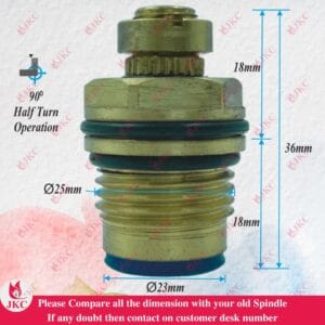 JKC Mouth Operated Water Tap Spindle - (JKC-1120)