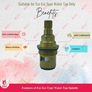 JKC Ess Ess Type Water Tap Spindle - 22mm (JKC-1127)