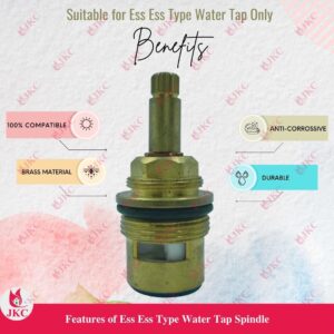 JKC Ess Ess Type Water Tap Spindle - 28mm (JKC-1130)