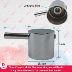 JKC Regular FLT Type Water Tap Handle - (JKC-1201)