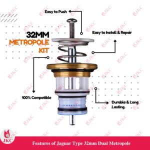 JKC Jaguar Type Dual Push Metropole Piston Kit - 32mm (JKC-204)