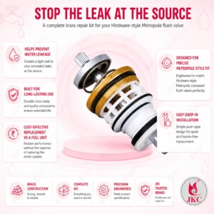 metropole flush valve piston kit