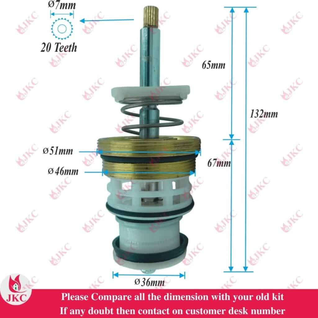 Buy Latest JKC Johnson Type 40mm Metropole Flush Valve Piston kit ...