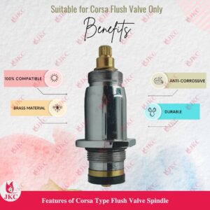 JKC Corsa Type Flush Valve Spindle - 27mm (JKC-3003)