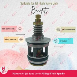 JKC Jal Type Single Lever Flush Fitting - 48mm (JKC-3014)