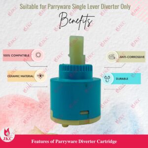 JKC Parryware Type Diverter Cartridge - (JKC-405)