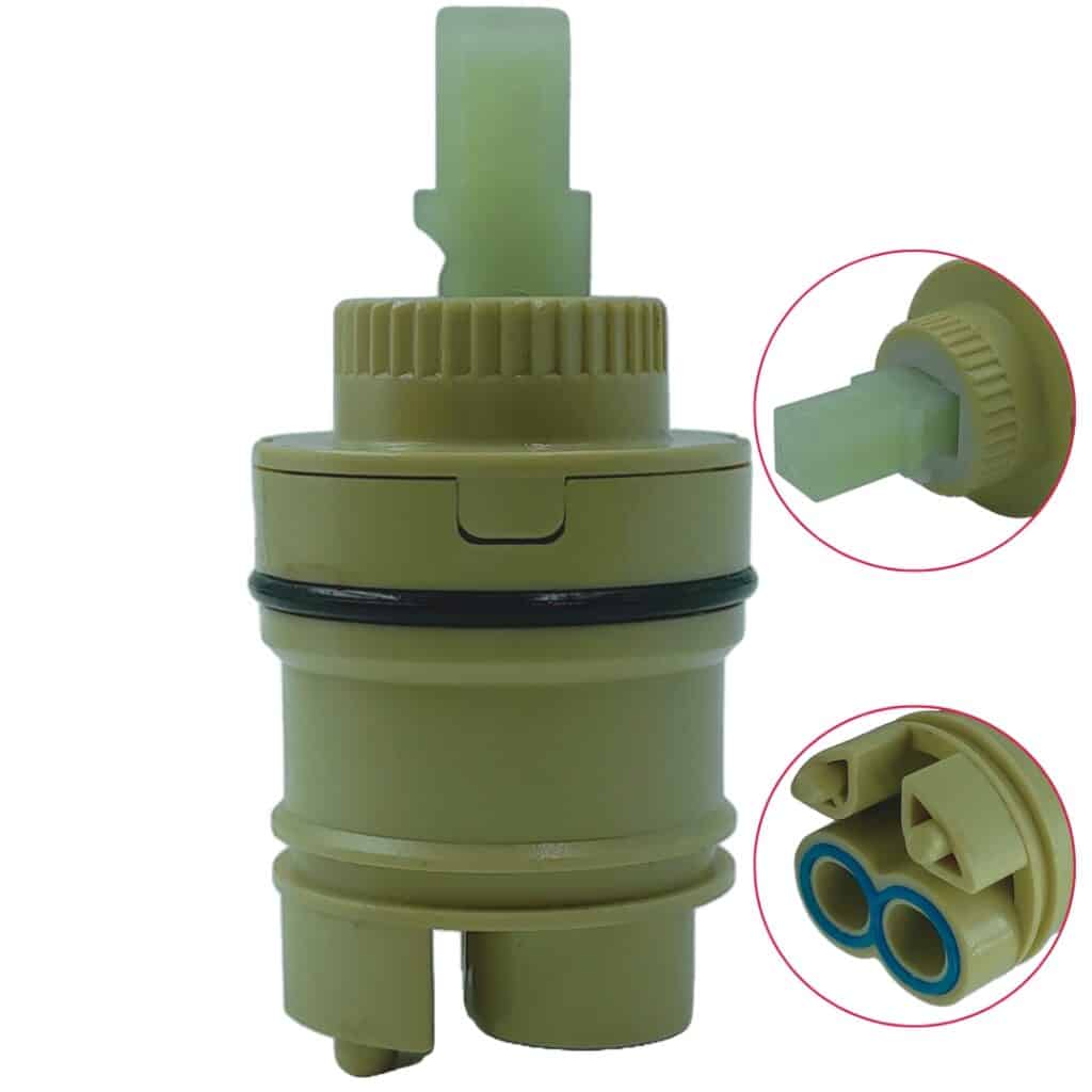 What is the price of flush valve repair kit? JKC Cera Type High Flow Diverter Cartridge - (JKC-449)