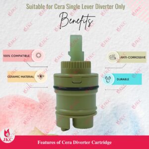 JKC Cera Type High Flow Diverter Cartridge - (JKC-449)