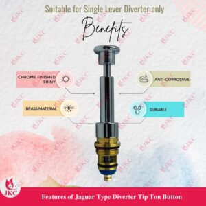 JKC Jaguar Pull Type Diverter Button - (JKC-501)
