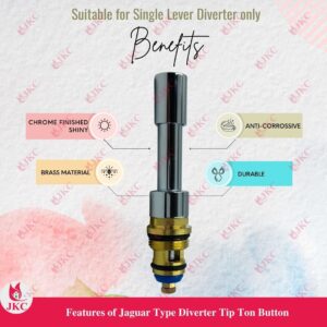 JKC Jaguar Push Type Diverter Button - (JKC-502)