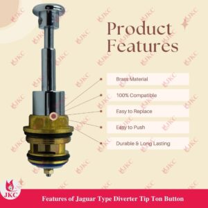 JKC Jaguar Type High Flow Diverter Button - (JKC-503)