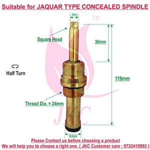 JKC Jaguar Type Conceal Valve Spindle - (JKC-1031)