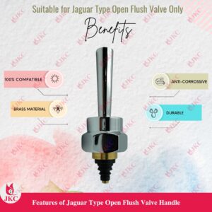 JKC Jaguar Type Open Flush Valve Handle - (JKC-7028)