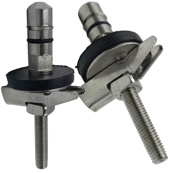 What is the price of flush valve repair kit? JKC Duravit Type Seat Cover Hinges - (JKC-758)