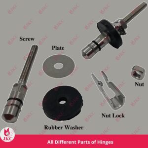 JKC Duravit Type Seat Cover Hinges - (JKC-758)