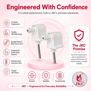 JKC Kohler Type Toilet Seat Cover Hinges - (JKC-761) toilet seat cover hinges