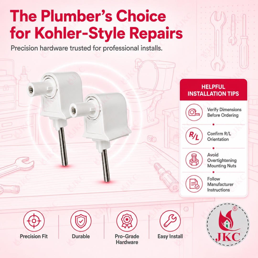 761 Kohler Hinges (12) toilet seat cover hinges