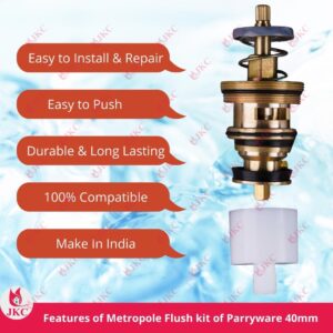 JKC Parryware Type 40mm Metropole Flush Valve Piston Kit – (JKC-217-Old)