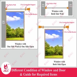 curtain brackets and holders