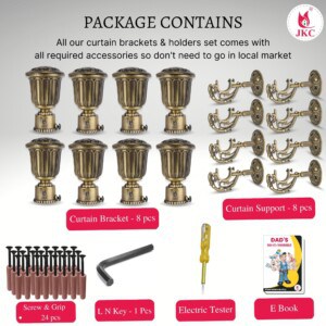 curtain brackets and holders