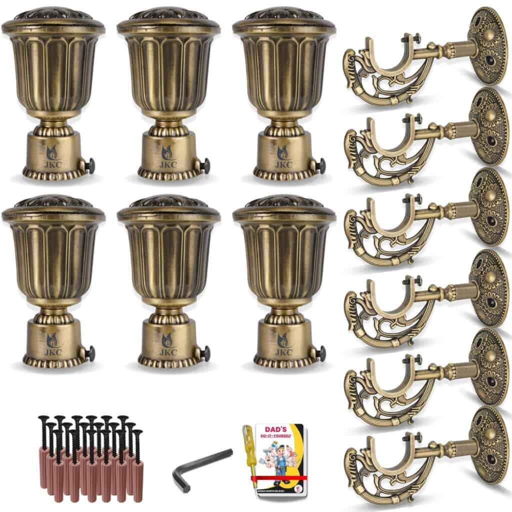 What is the price of flush valve repair kit? curtain brackets and holders