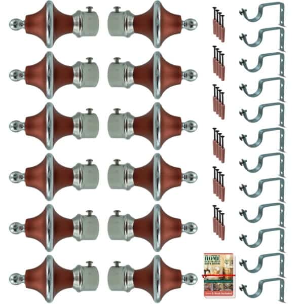 What is the price of flush valve repair kit? Curtain Brackets