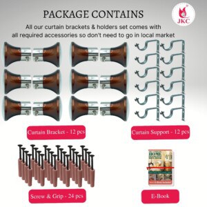 Curtain Brackets and Holders