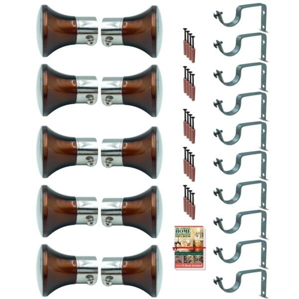 What is the price of flush valve repair kit? Curtain Brackets and Holders